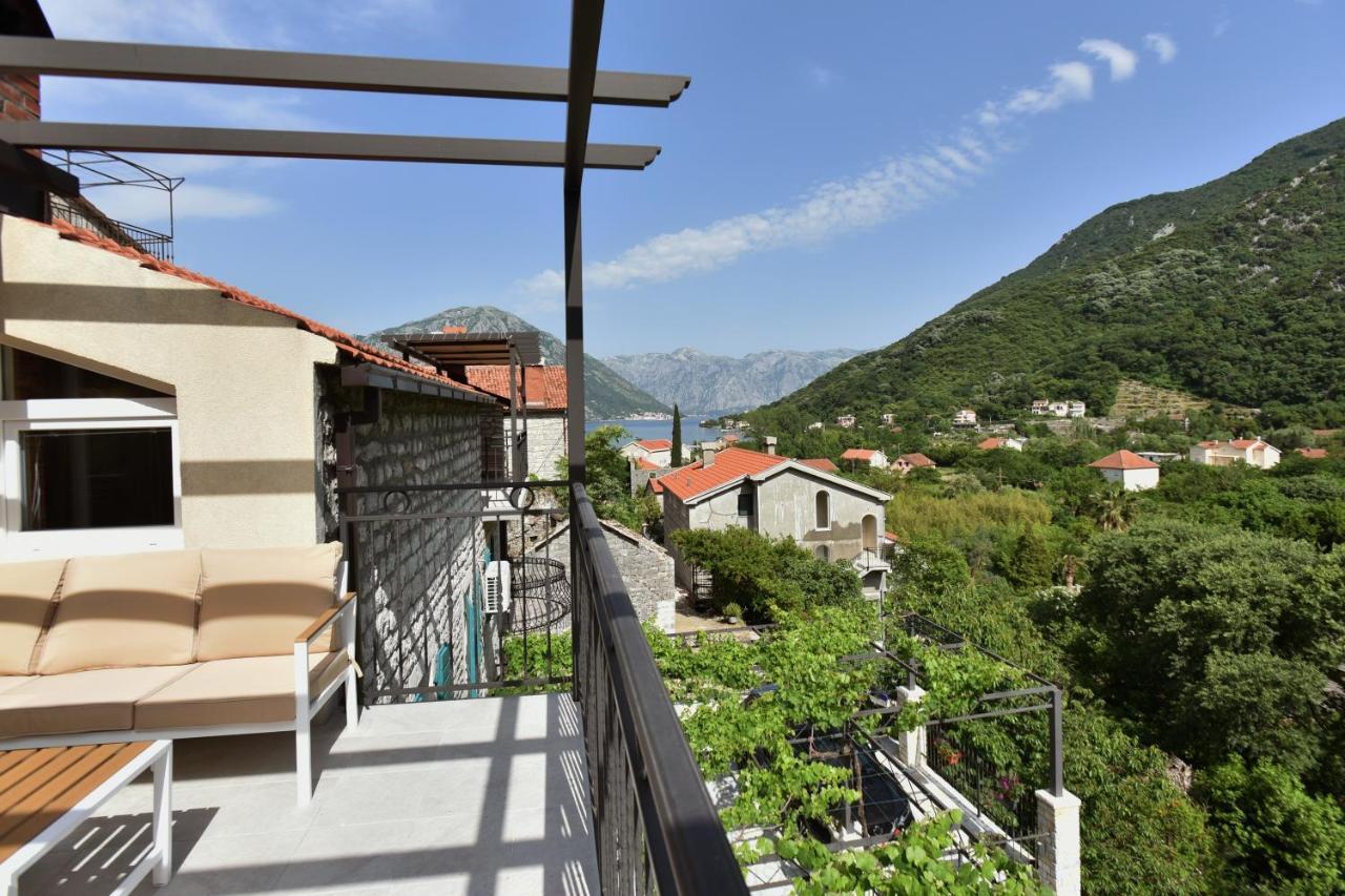 Apartamento Stone House Morinj Kotor Exterior foto