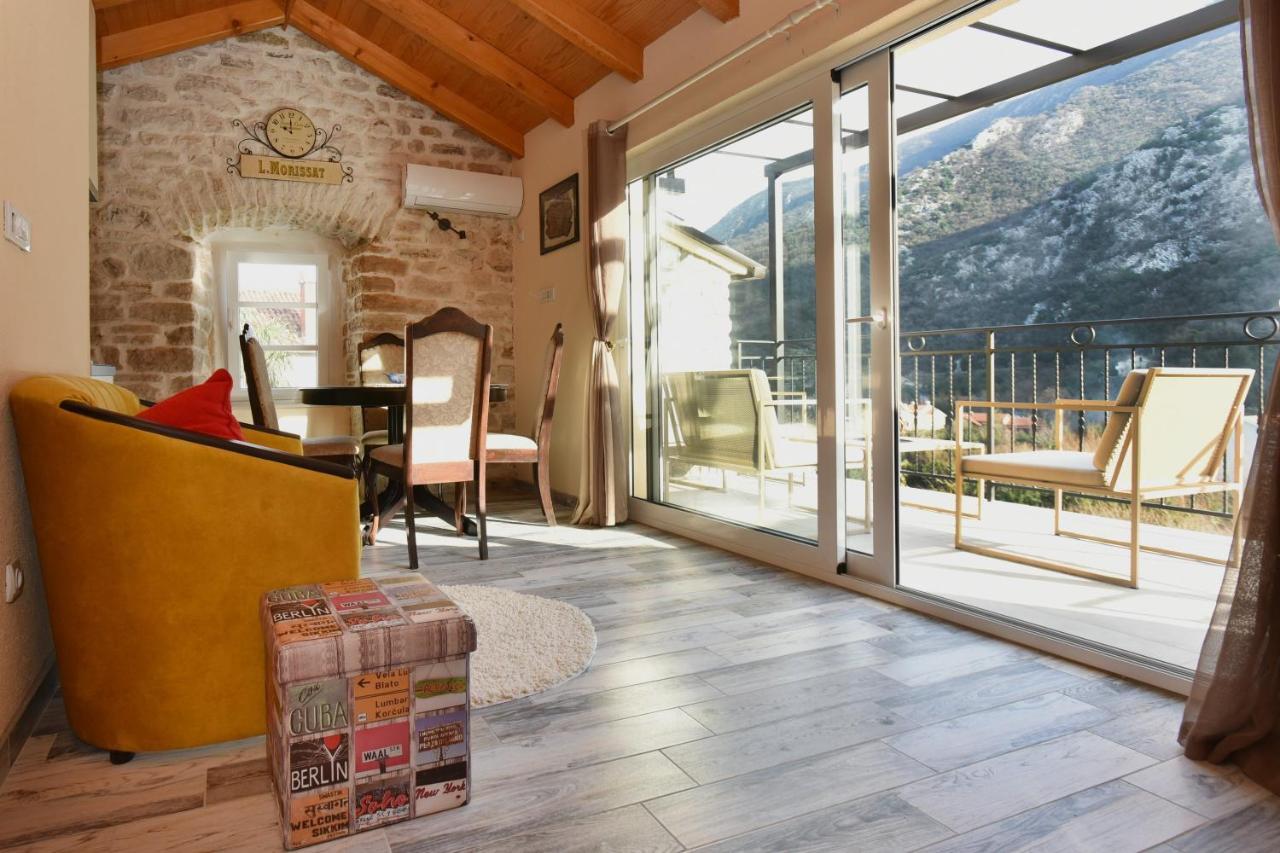 Apartamento Stone House Morinj Kotor Exterior foto