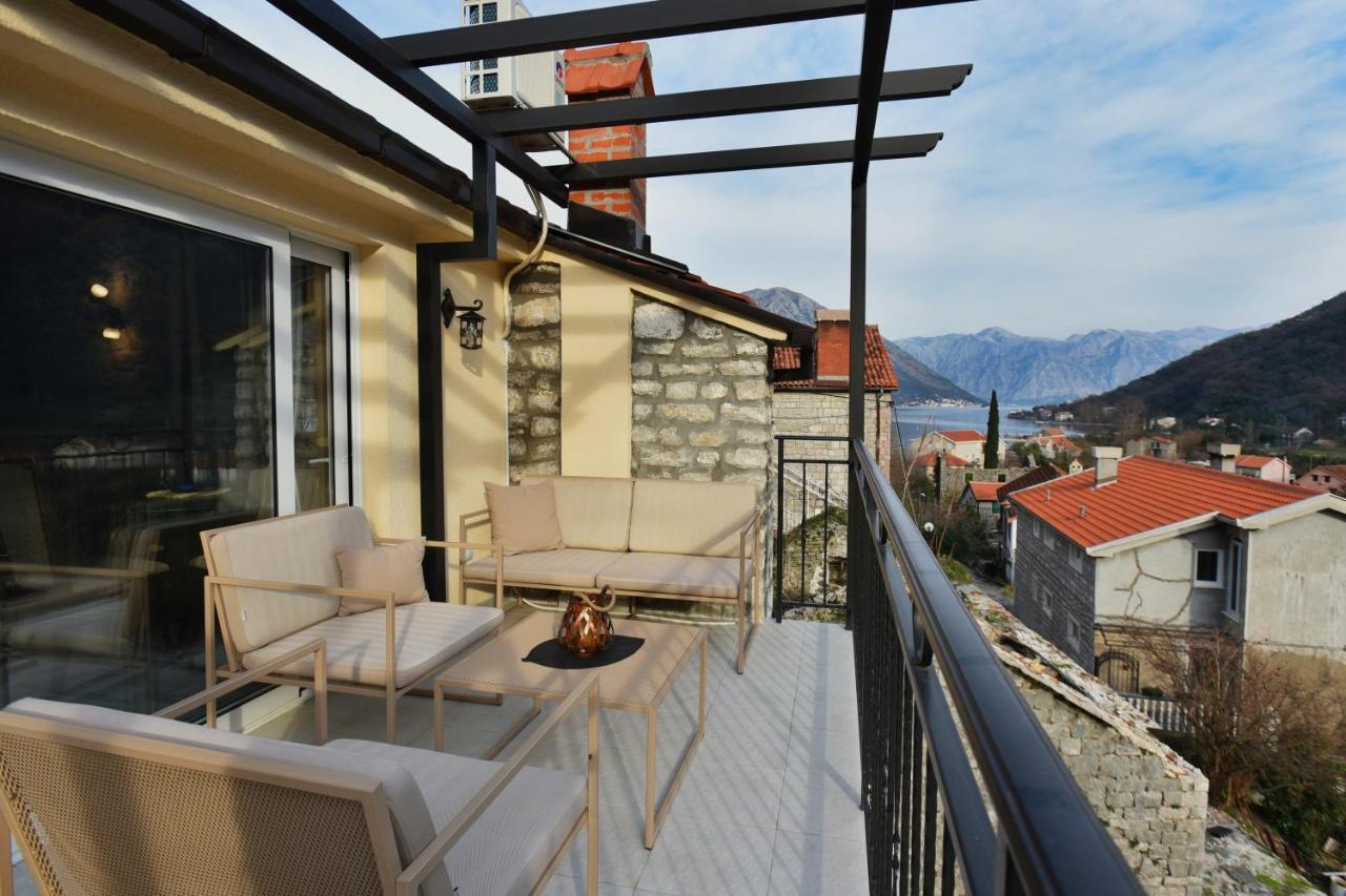 Apartamento Stone House Morinj Kotor Exterior foto