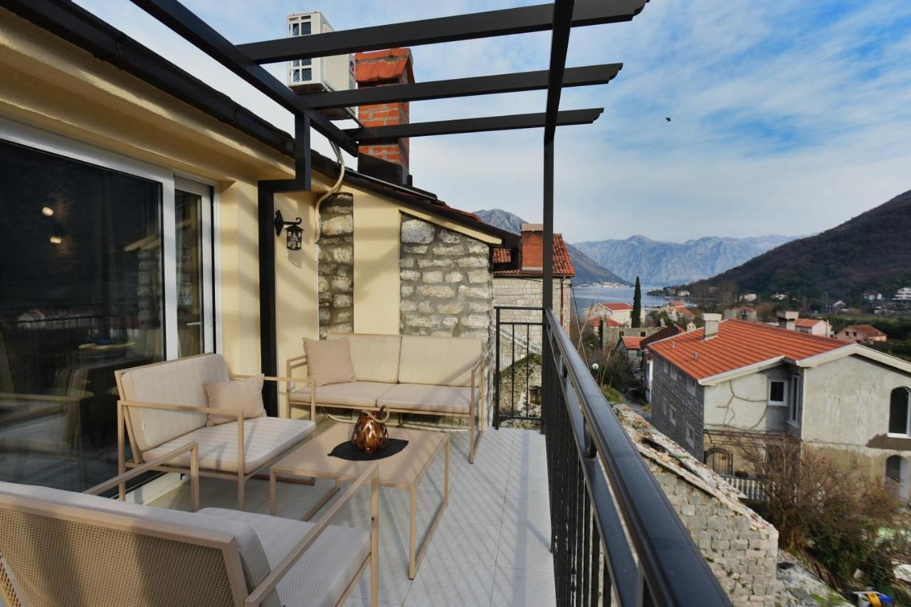 Apartamento Stone House Morinj Kotor Exterior foto